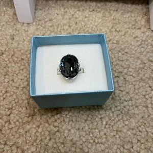 Touchstone Crystal Eclipse Ring Size 7